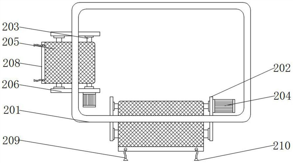 Material mechanical property universal testing machine with safety protection function