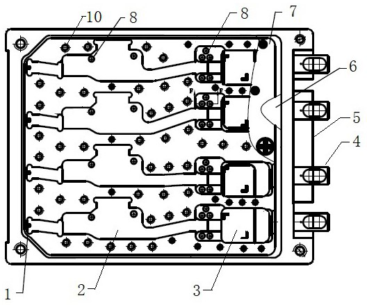 Photoelectric signal switching connector