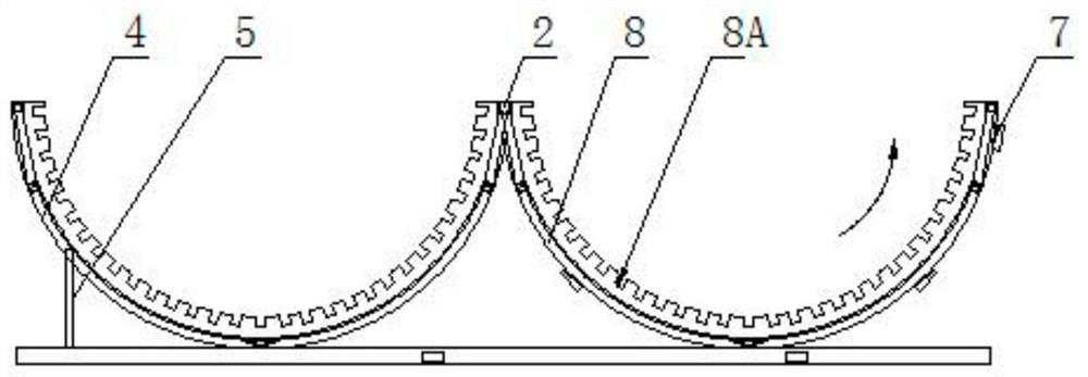 A large-diameter steel cage skeleton forming machine and method