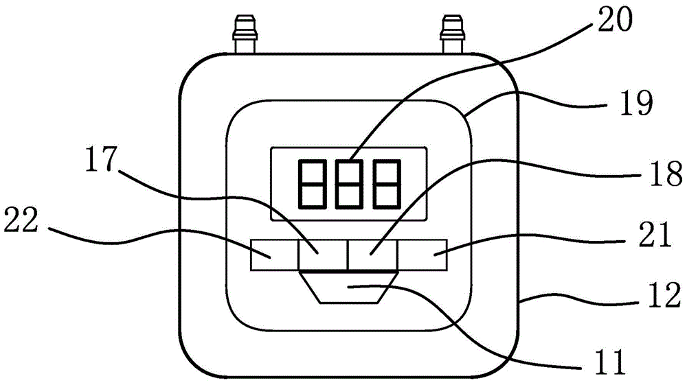 Cold and hot mask applying device with ventilation structure