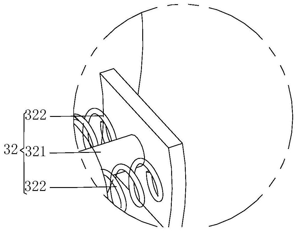 Waterproof building coiled material repairing device and method