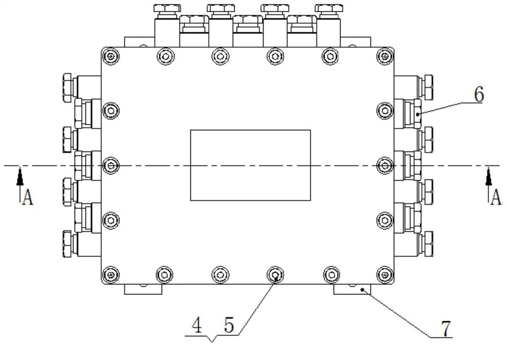 Manufacturing method of novel explosion-proof shell and novel explosion-proof shell