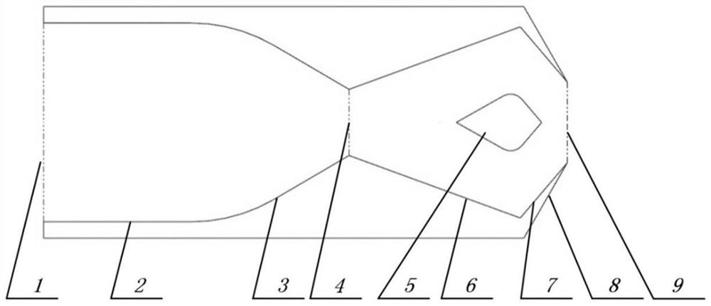 A Throat Offset Pneumatic Vectoring Nozzle with Internal S-Bend