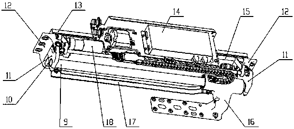 Lightweight sliding plug door system used for electric multiple units