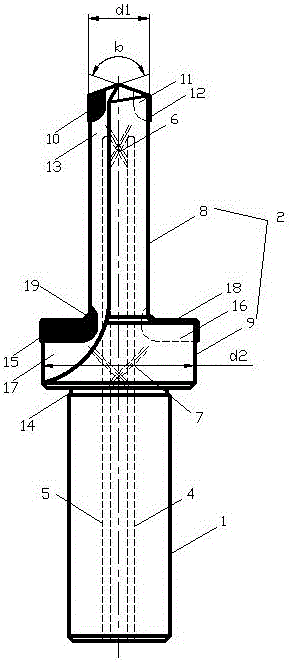 Efficient PCD-formed drilling reamer