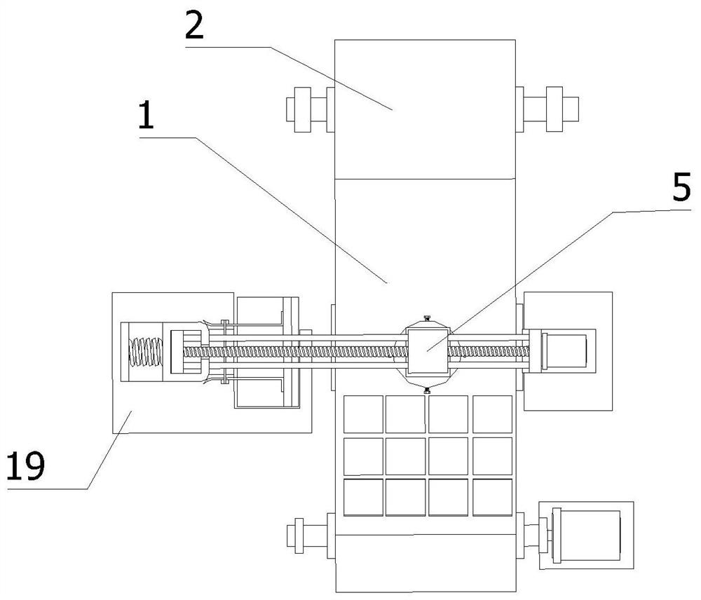 Automatic processing equipment for leather blanking and stacking