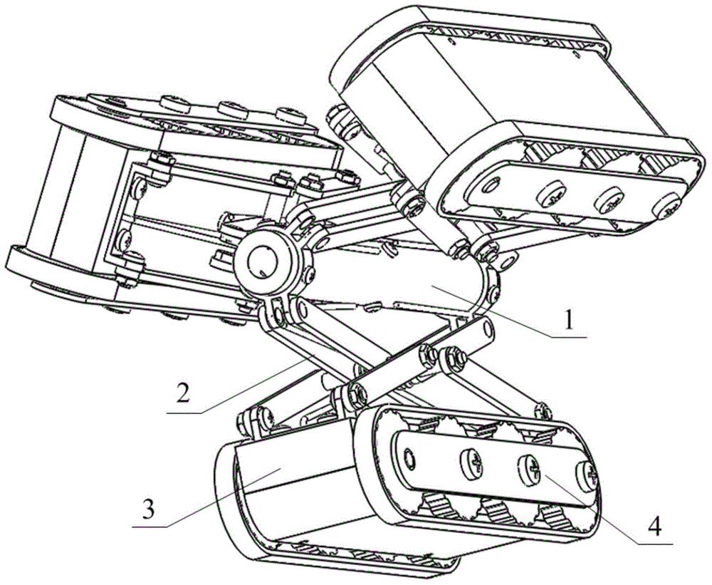 Pipeline moving mechanism with self-adaption function