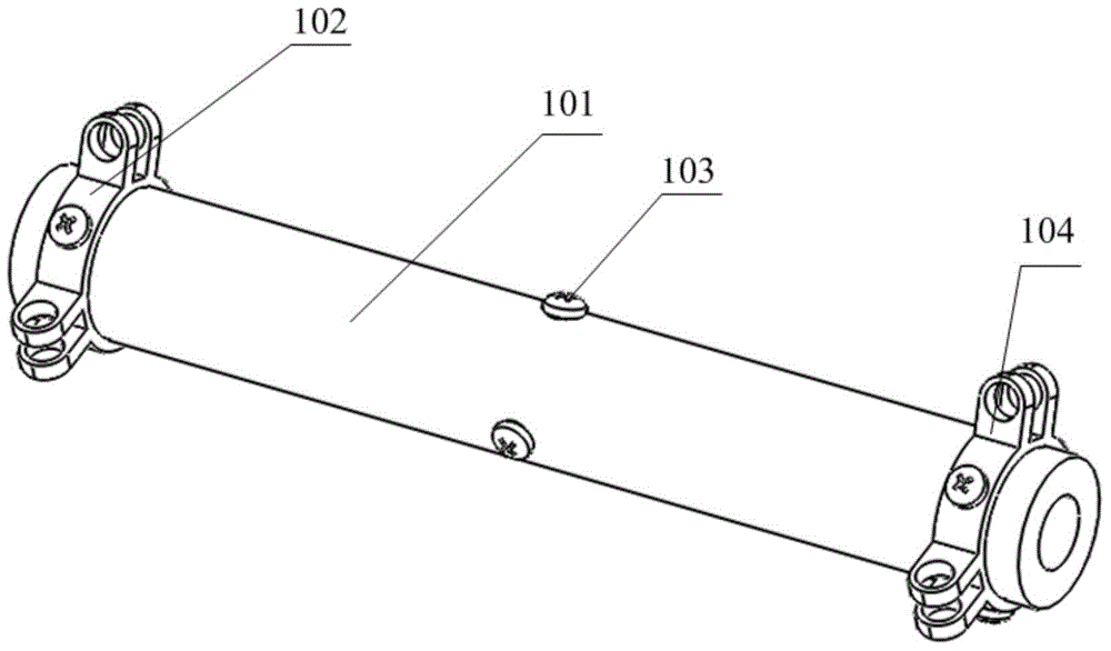 Pipeline moving mechanism with self-adaption function