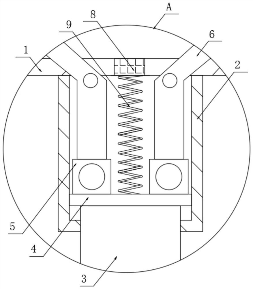 Cake pressing device for special-shaped brush production