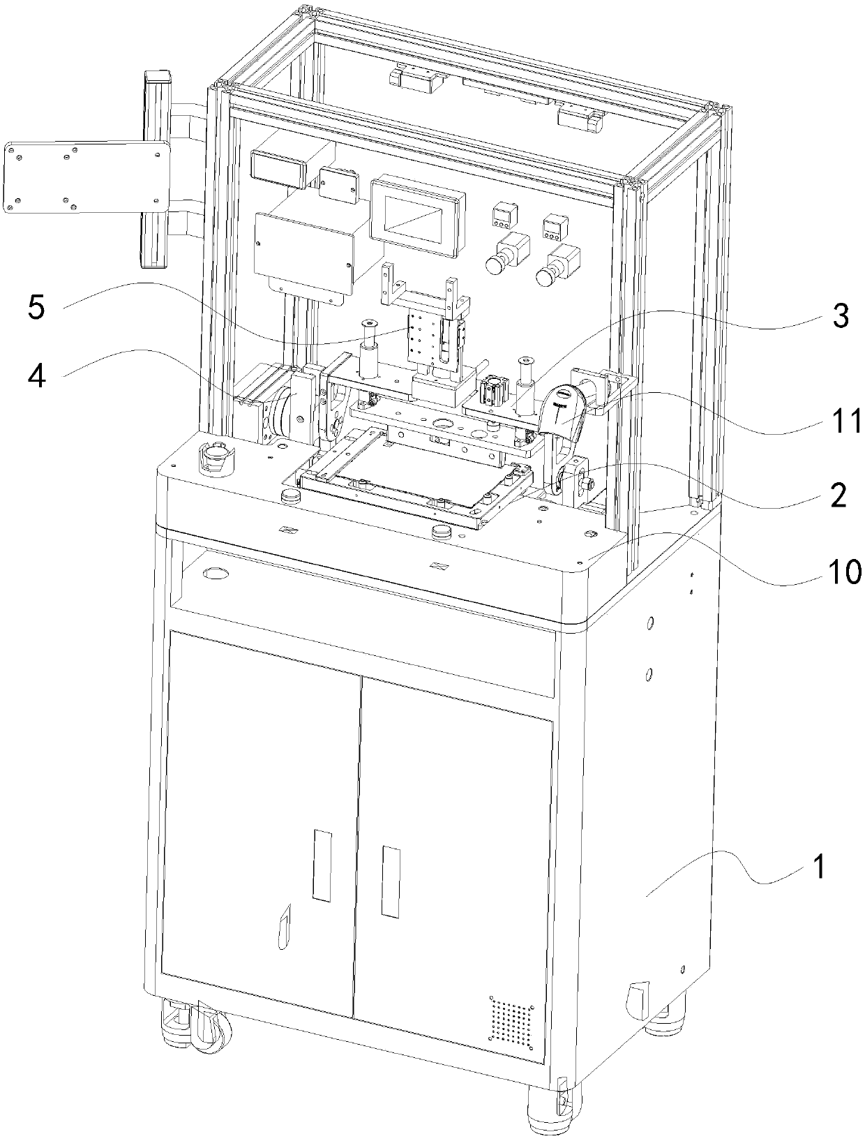 Automatic attachment device