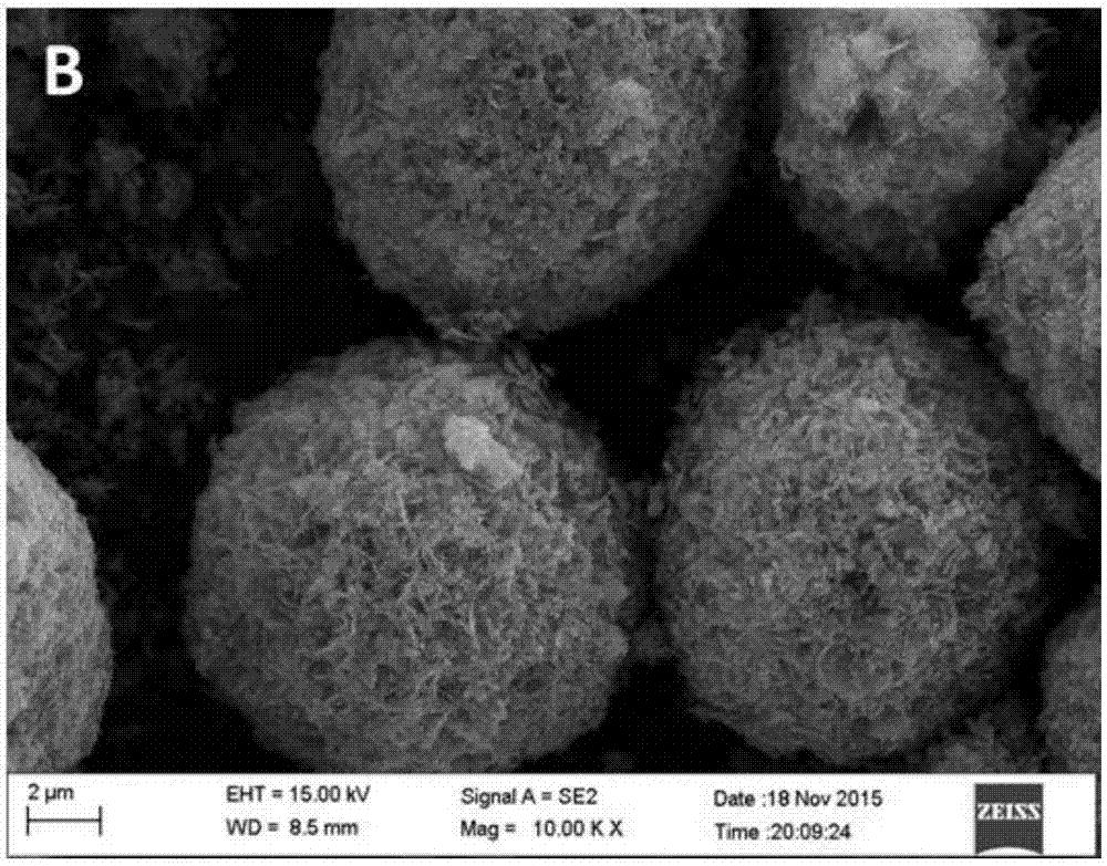 A kind of vanadium pentoxide micro-nano particle and its preparation method and application