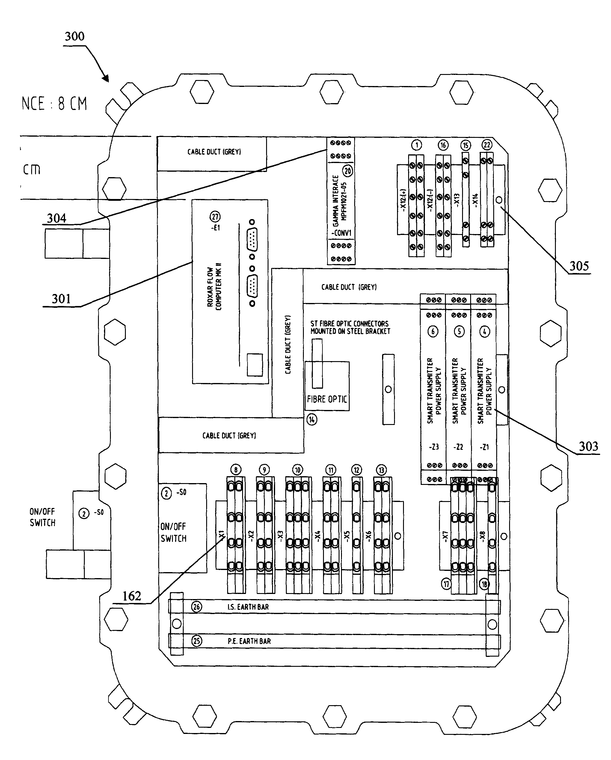 Oil gas water flow measurement system possessing automatic control device