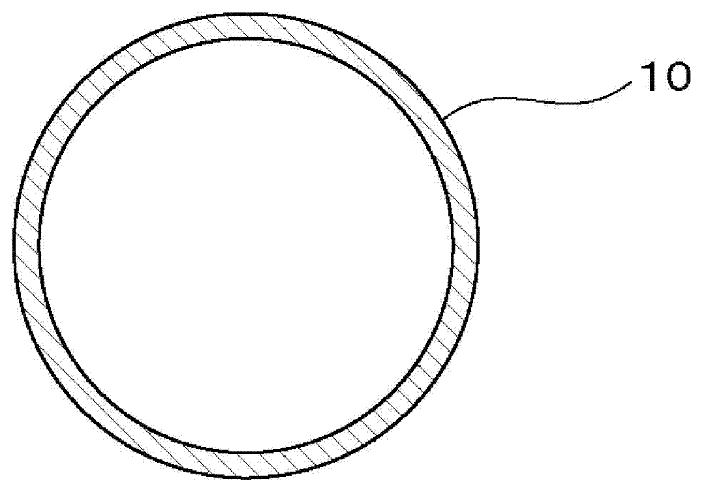 Double pipe for heat exchanger