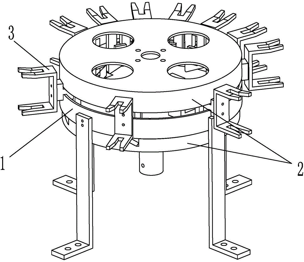 Free seedling feeding self-positioning grafting machine seedling holder