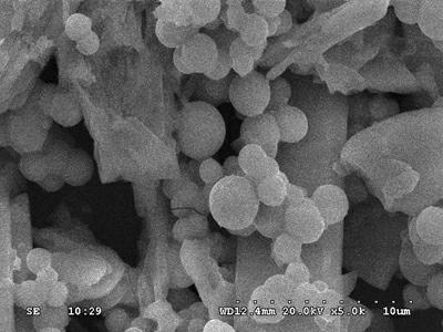 Methanol thermosynthesis method for preparing stable spherical tetragonal phase rare-earth yttrium zirconium oxide