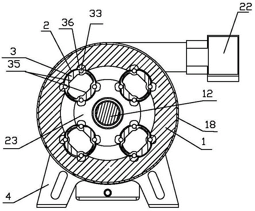 Axial opposed piston tubular cam drive type five stroke engine