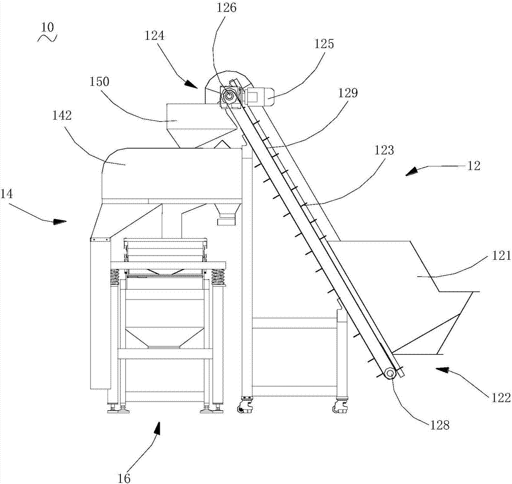 Waste cigarette pneumatic separation device and cigarette separation system