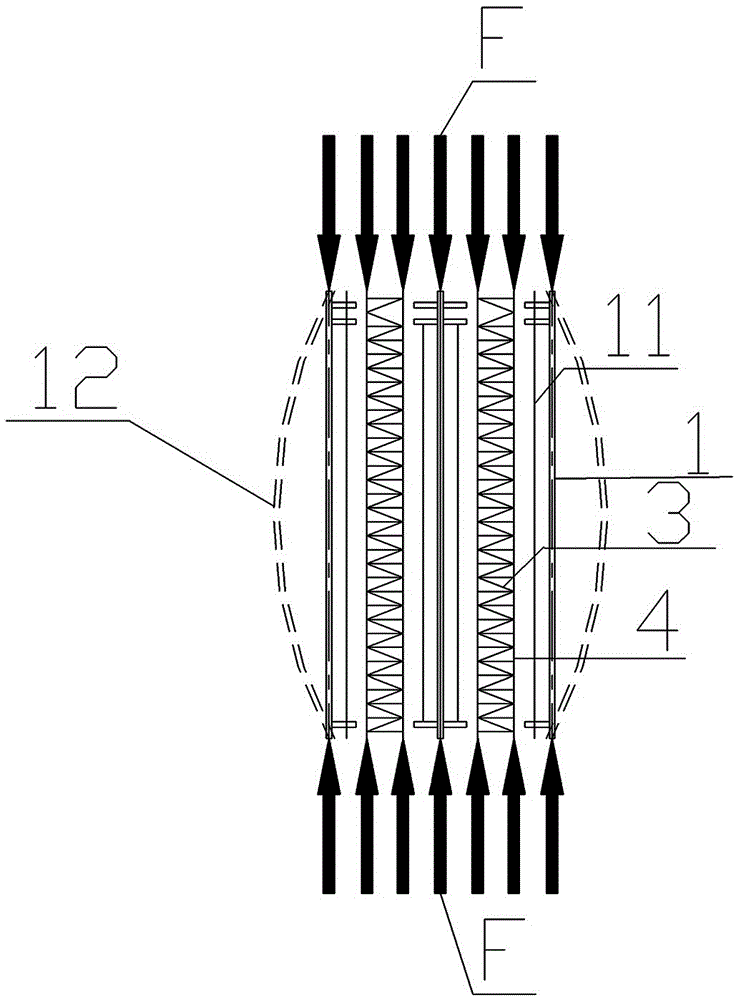 Concrete-filled steel tube column with built-in pre-processed semi-continuous reinforcement cage and its construction method