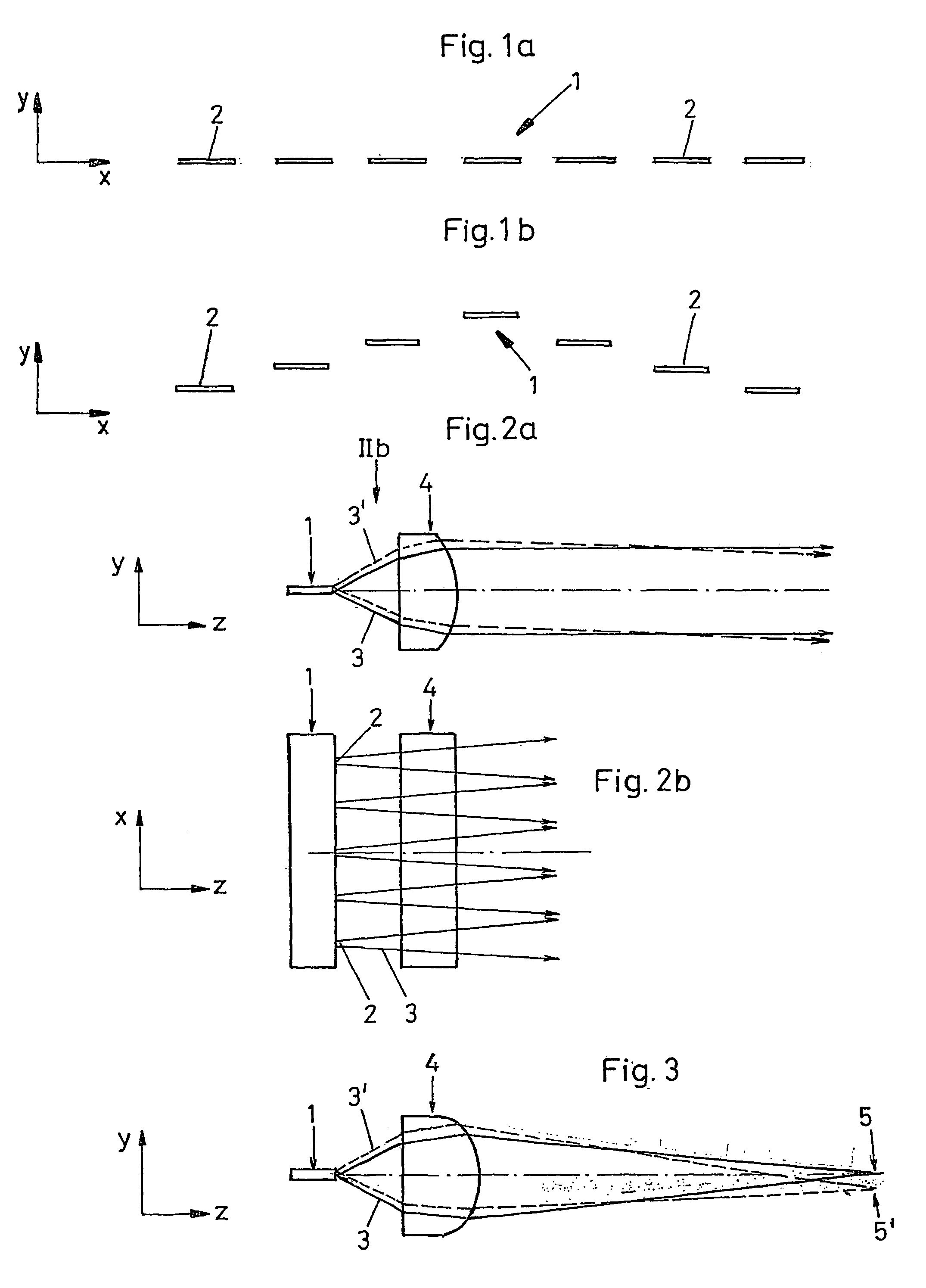 Assembly for correcting laser illumination emitted from a laser light source and method for producing said assembly