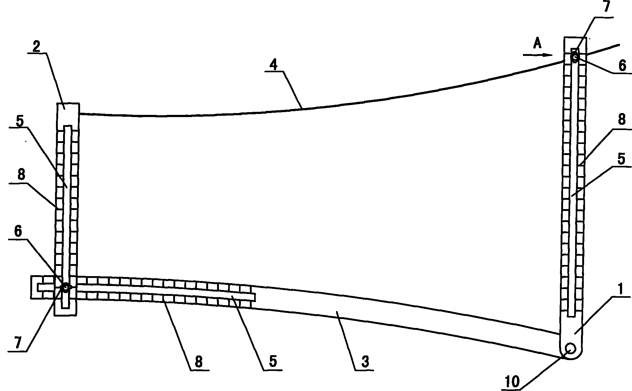Clothing collar tailoring version ruler