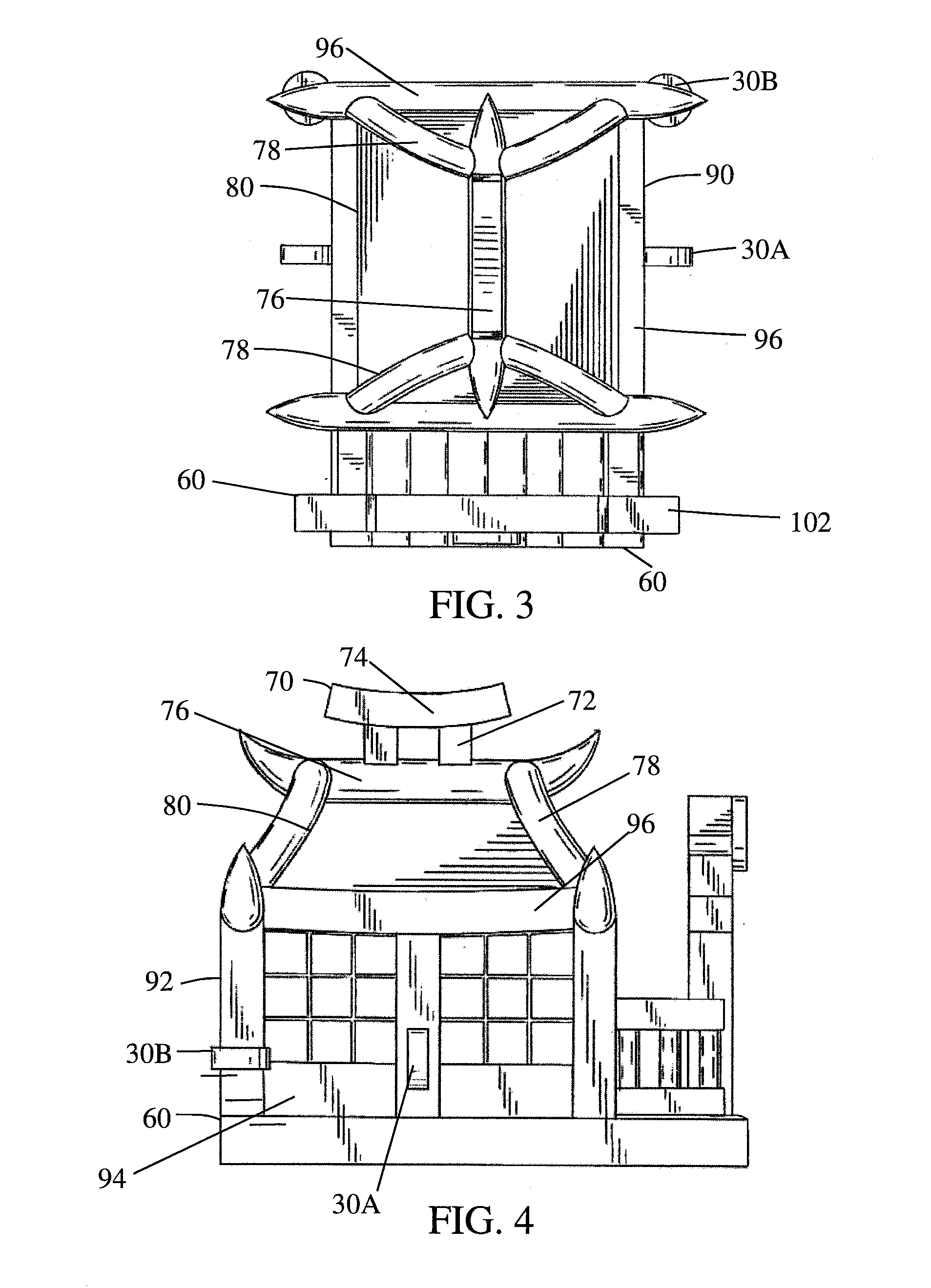 Inflatable Dojo Structure