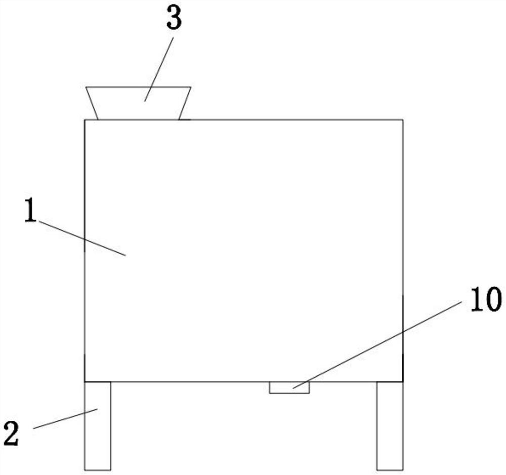 Convenient-to-use drying device for bio-fertilizer