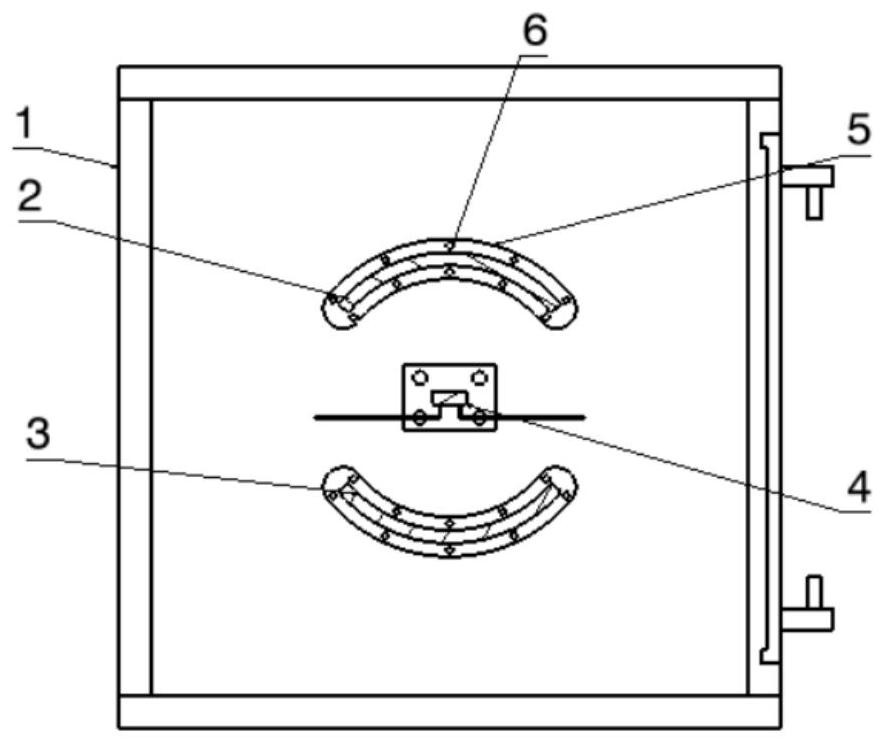 A temperature compensator for modal test structure in vacuum environment