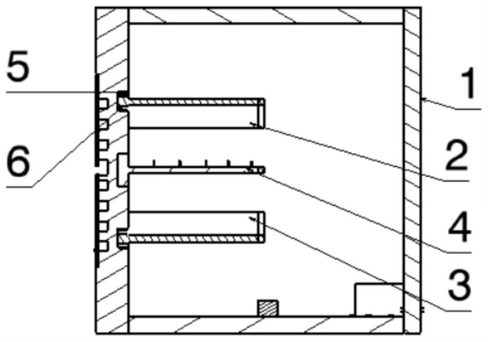 A temperature compensator for modal test structure in vacuum environment