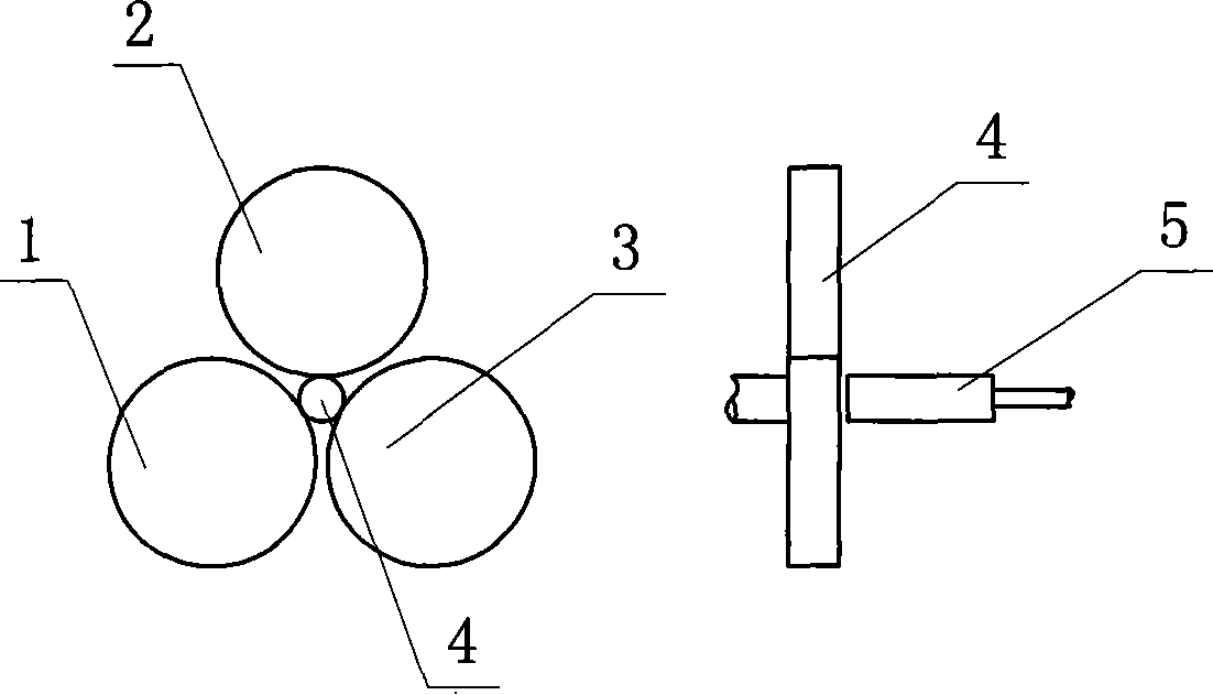 Method for processing stainless steel tube rolling thread