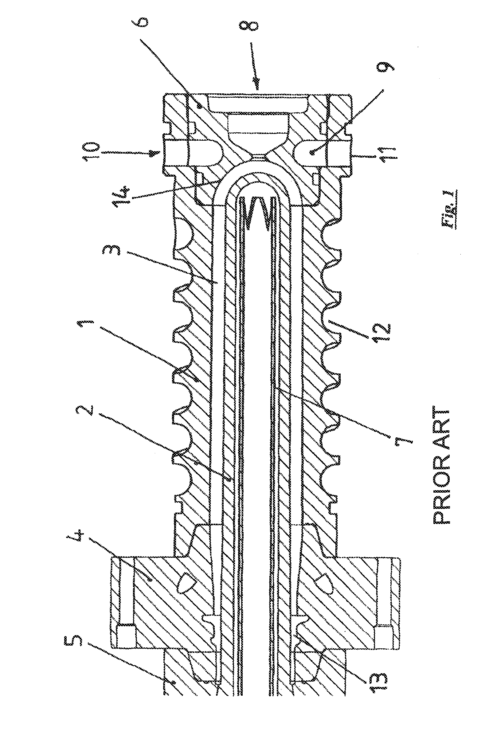 Two-piece bottom insert for a mold cavity