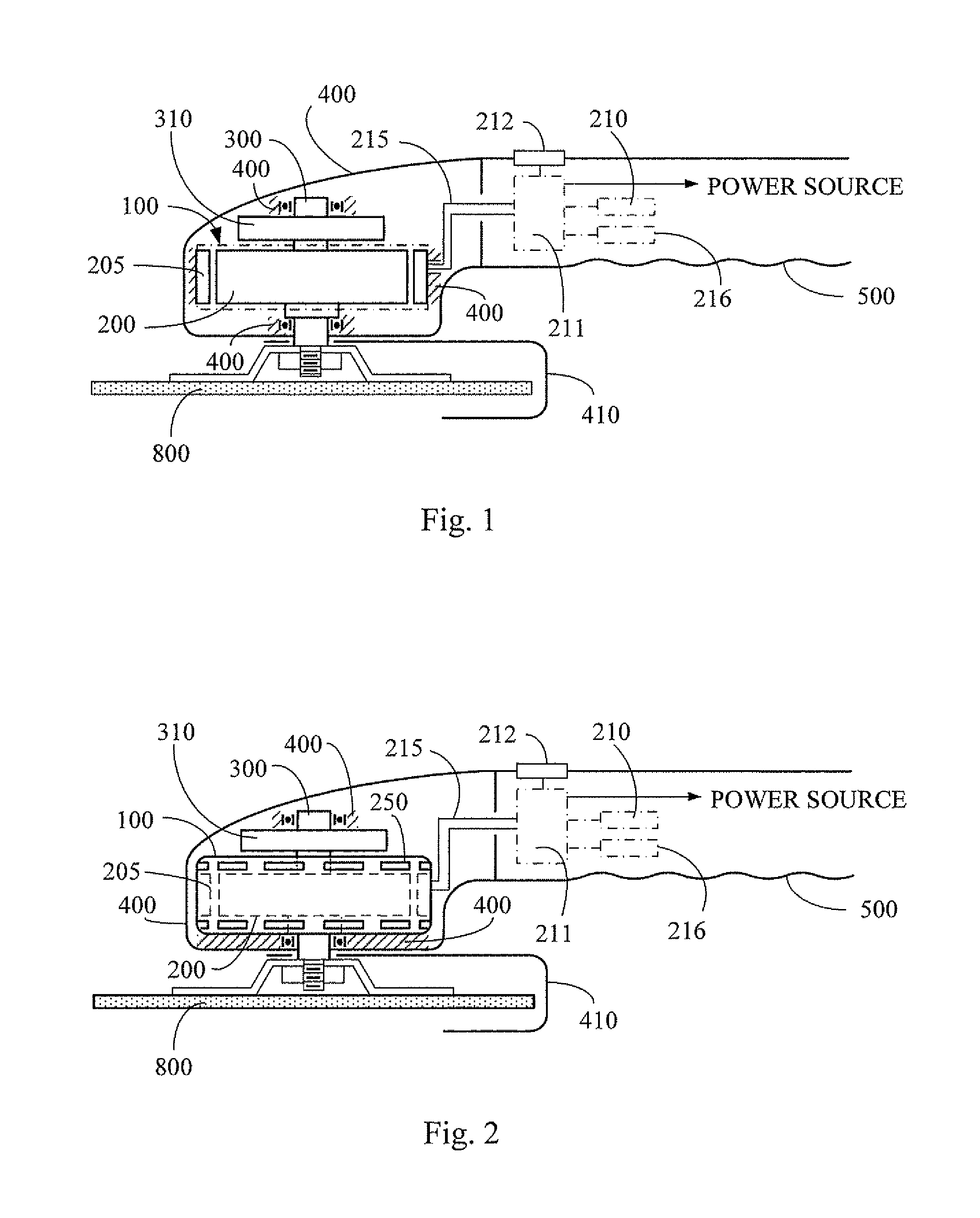 Internal rotation type direct motor-drive portable angle grinder