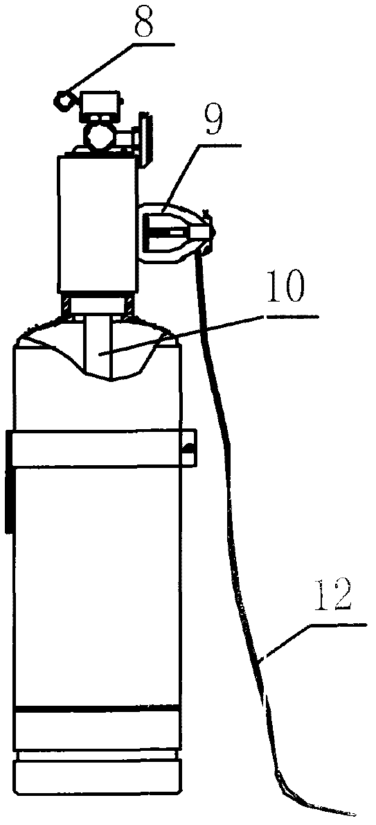 Pipe network type dry powder fire extinguishing system and method