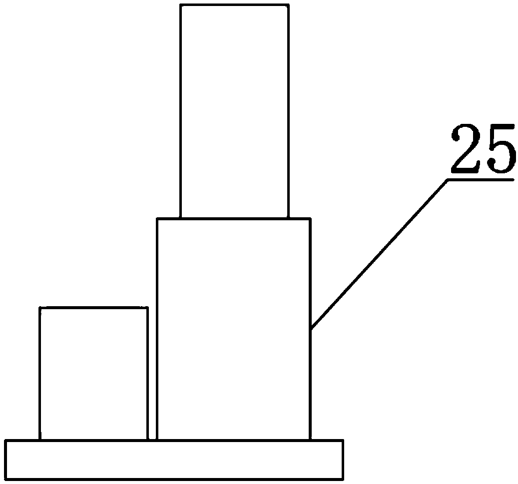 Feed stirring device for animal husbandry