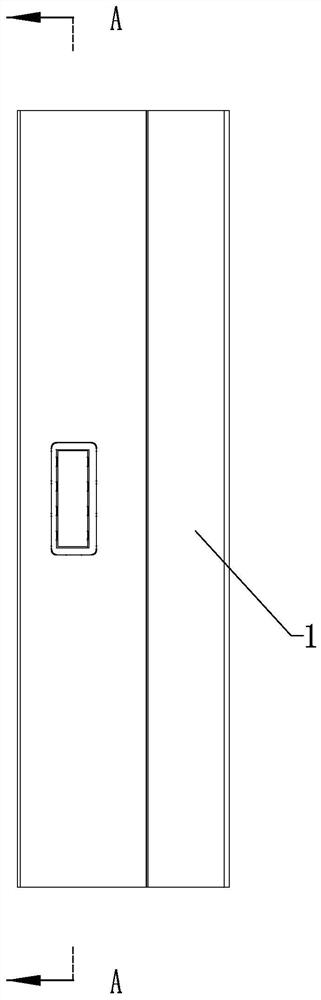 Magnetic attraction type lock body buckle box and lock thereof