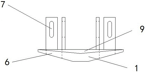 Karst cave backfilling and squeezing hammer and squeezing device