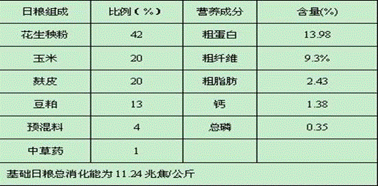 Chinese herbal medicine feed additive for male breeding rabbits