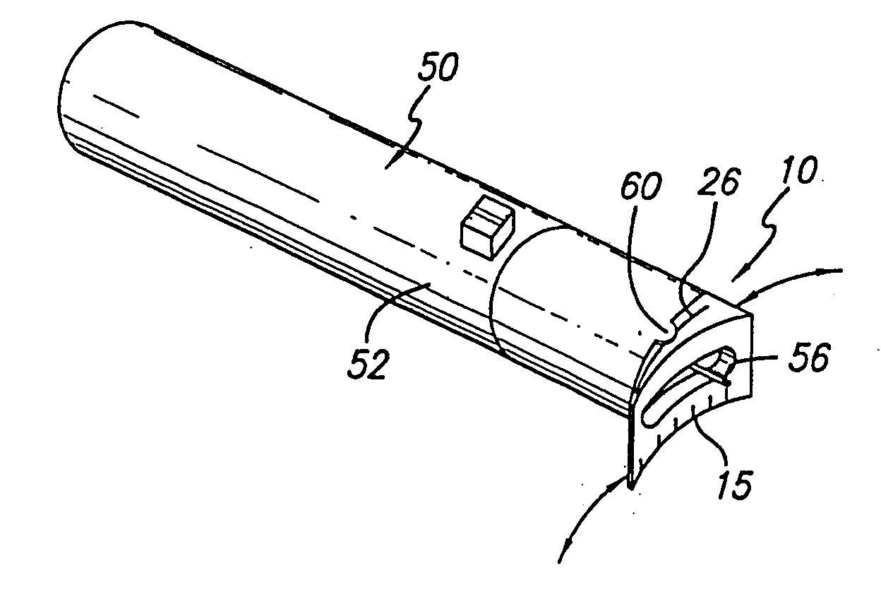 Lancet depth adjustment assembly