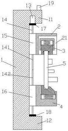 Novel power cabinet component installation device