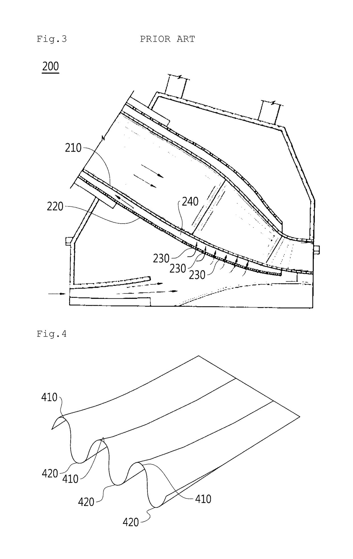 Liner, flow sleeve and gas turbine combustor each having cooling sleeve