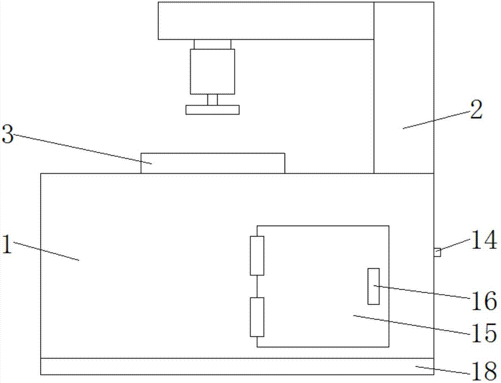 Polishing device for building steel