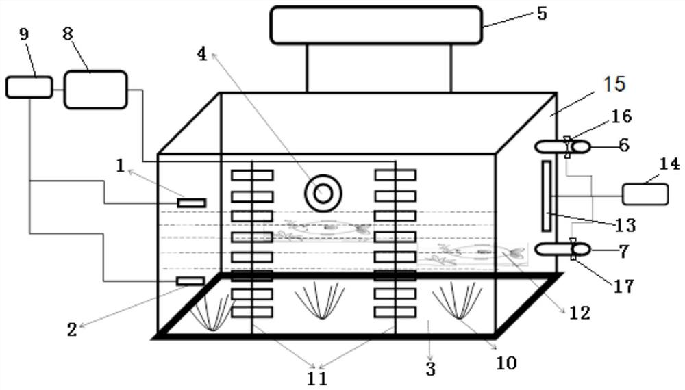 Ecological experiment cabin for researching small-sized marine corrosion