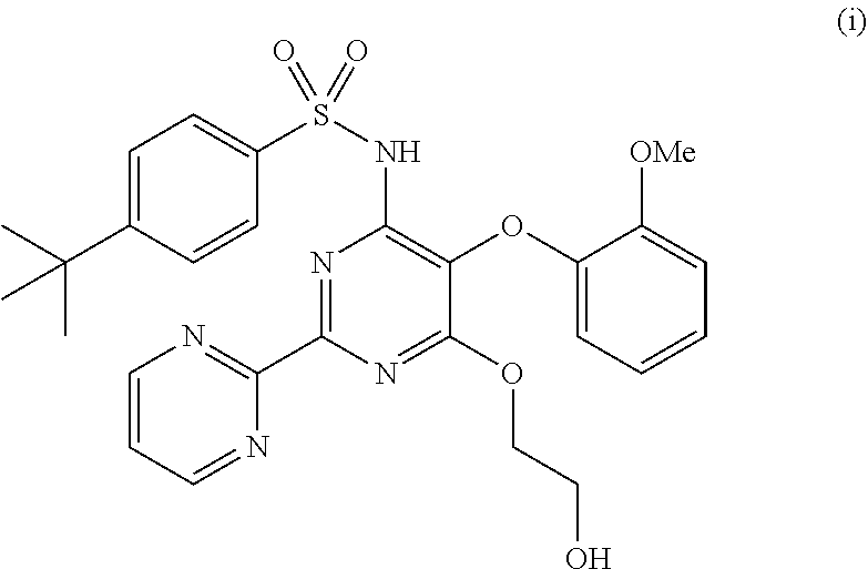 Process for preparing bosentan