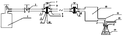 Process device for determining performance of charcoal cloth for removing malodorous gas