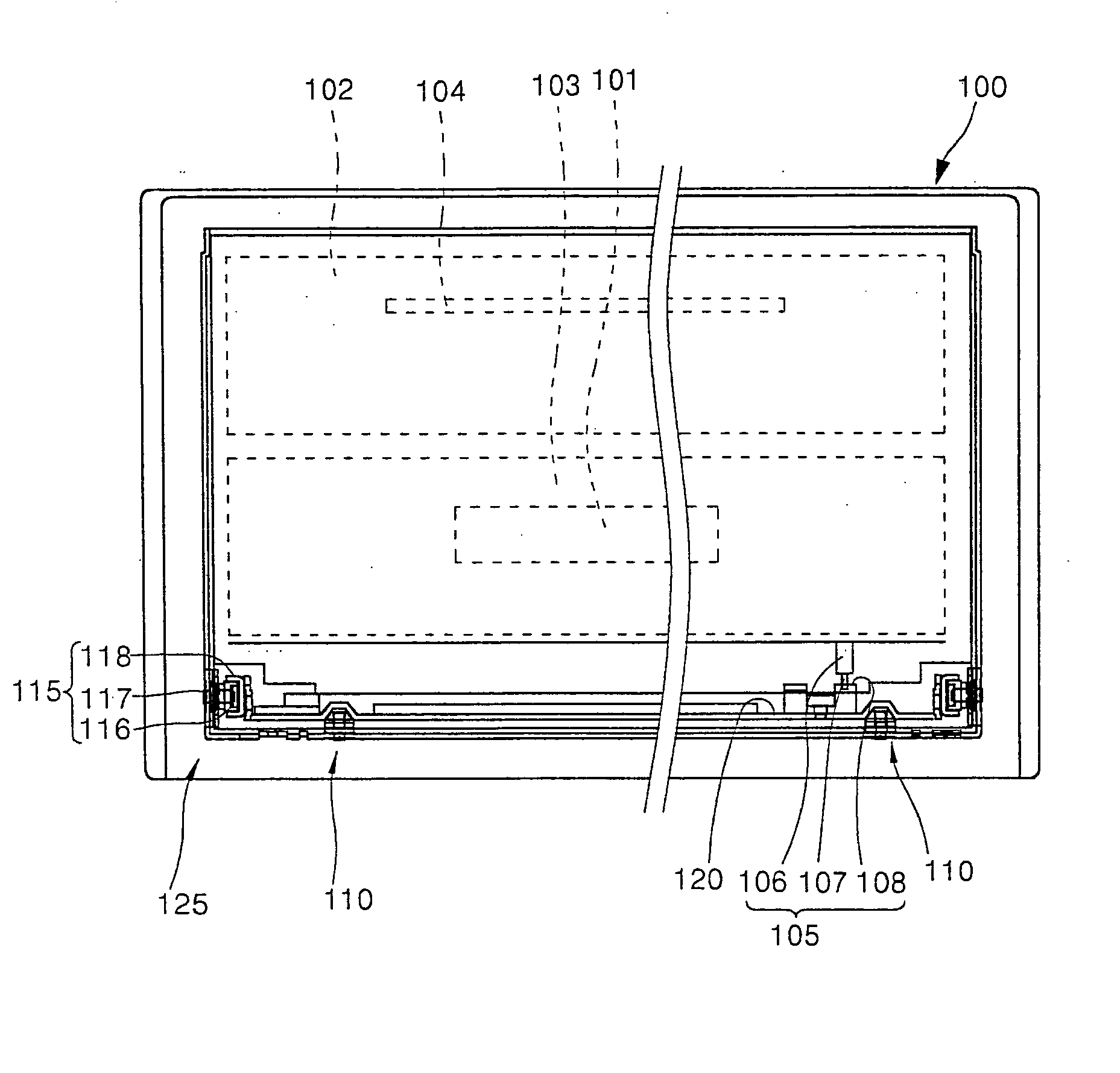 Front panel operating apparatus and method