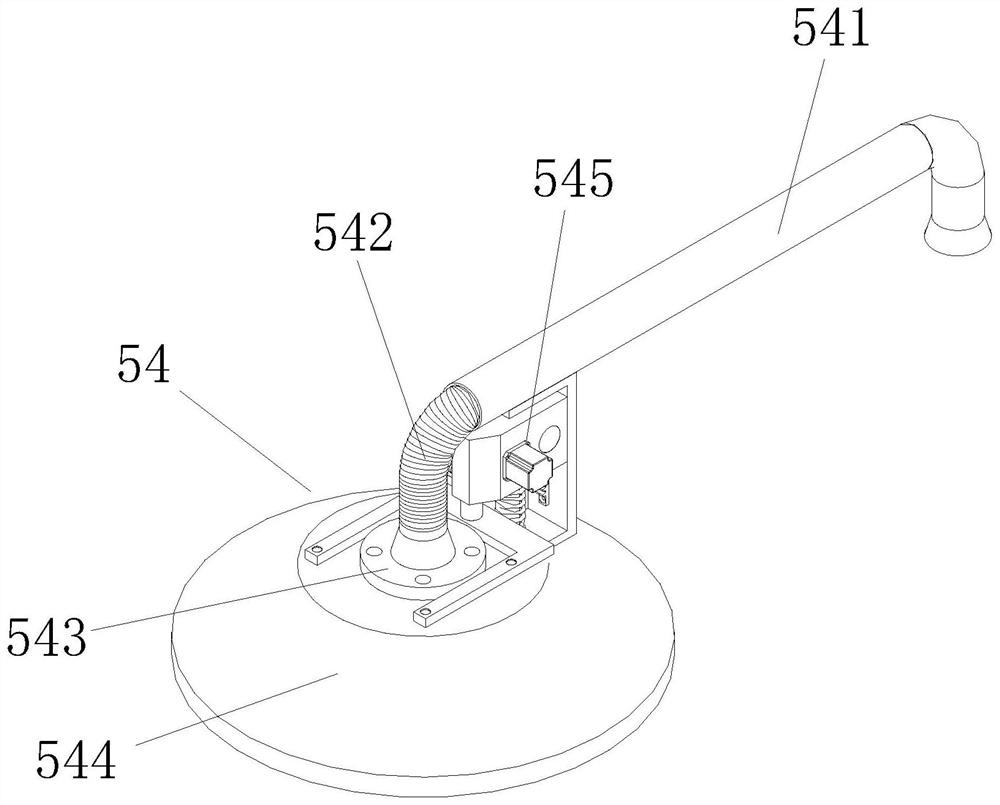 Efficient dust collection device for weft knitting machine