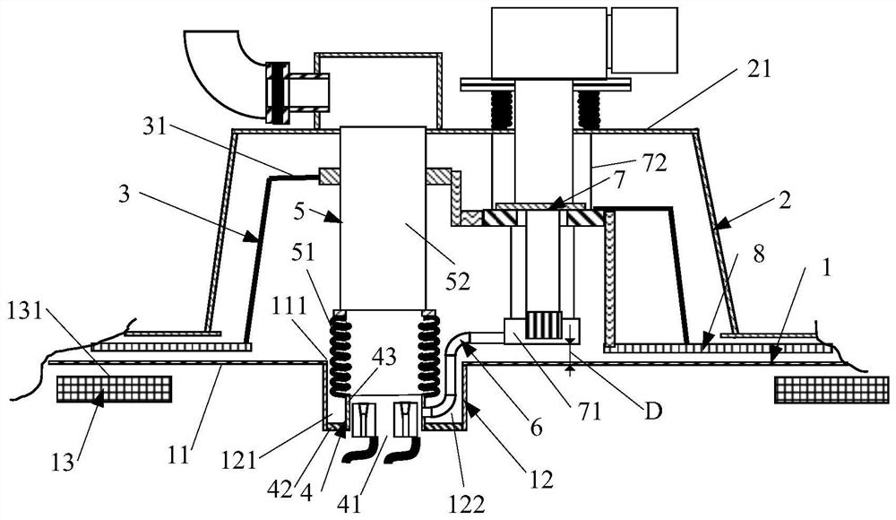 Components for service tower, service tower body and service tower