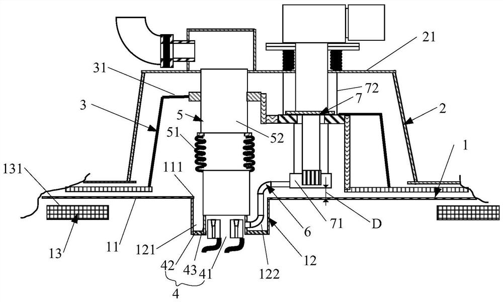 Components for service tower, service tower body and service tower