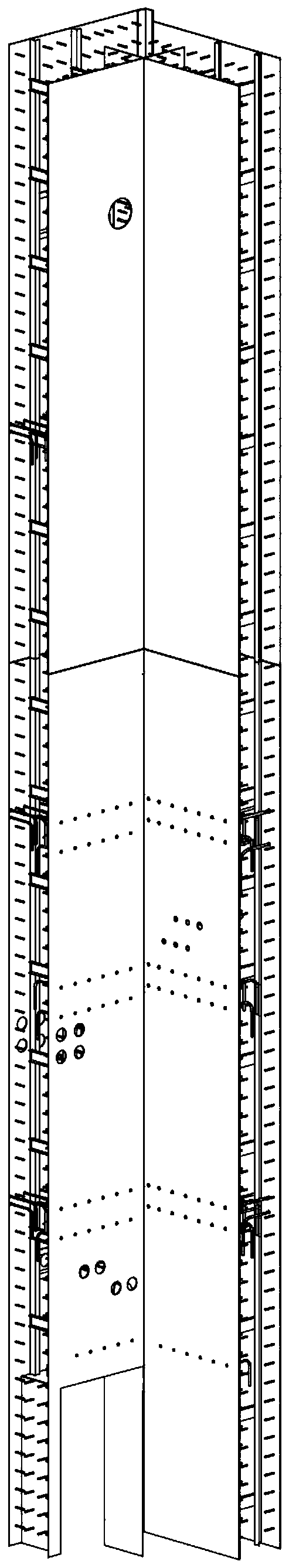 A method of manufacturing a large steel module