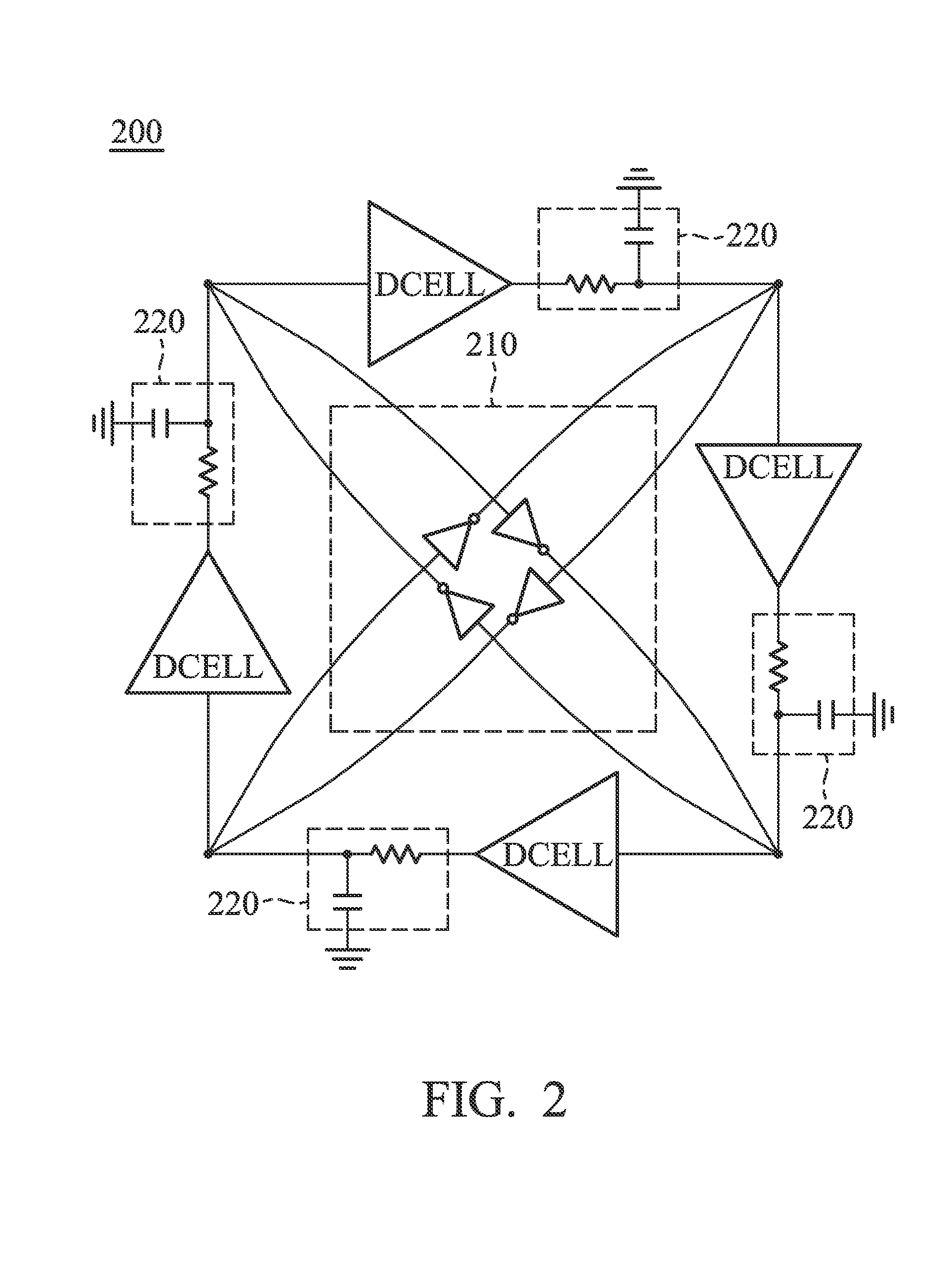 Supply voltage drift insensitive digitally controlled oscillator and phase locked loop circuit