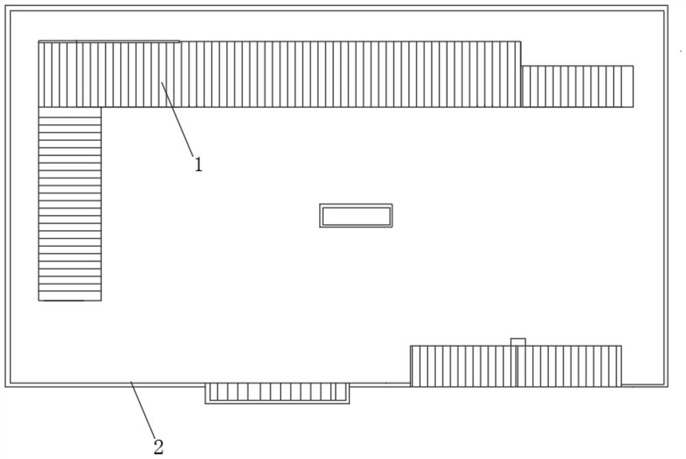 Courtyard type mobile house